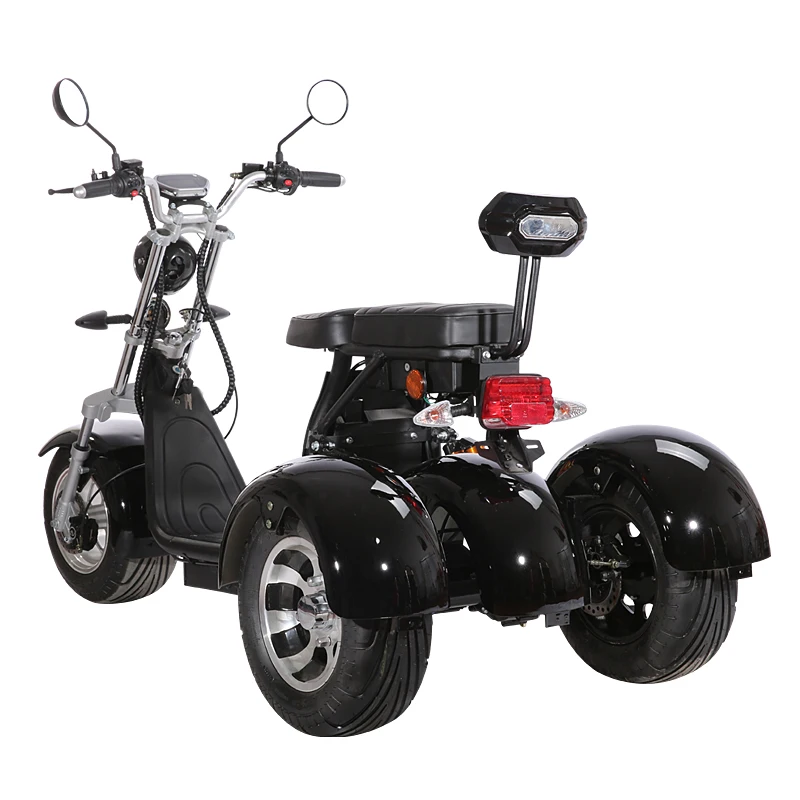 Emak/COC/EEC Electric Motorcycle Modern Design 3 Wheel Scooter 2000W Citycoco For Adult EEC Standard Electro Tricycle |