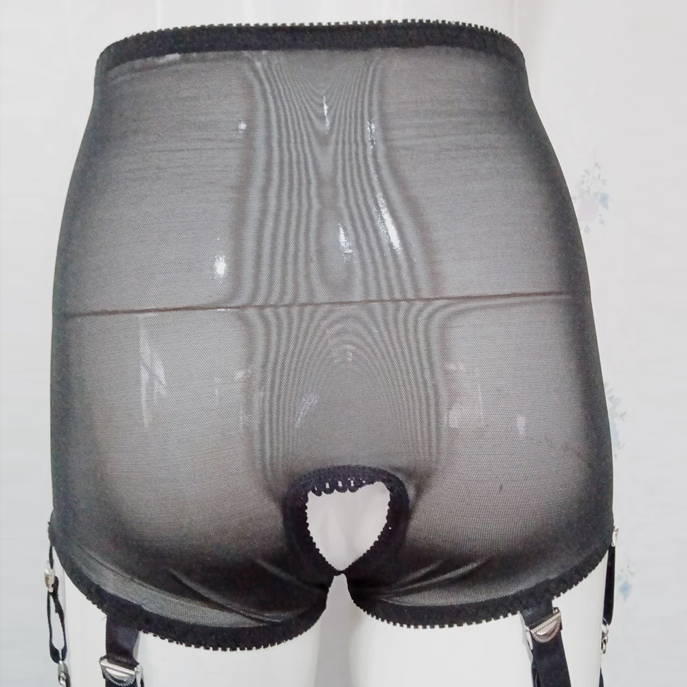 Для женщин с высокой талией трусики подвязками кружевным плетением нижнее белье