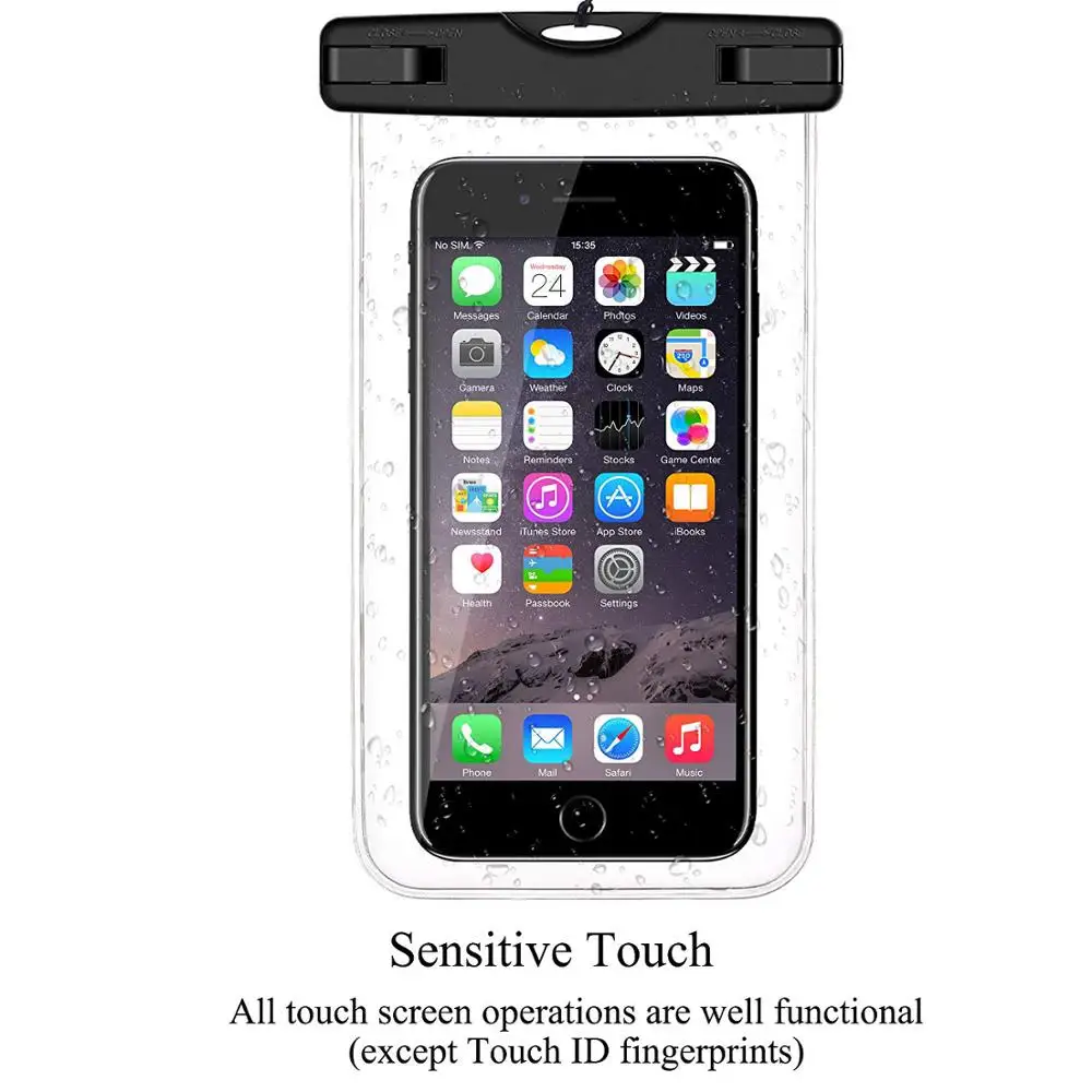 Сухая сумка водонепроницаемые сумки светящийся подводный чехол для телефона