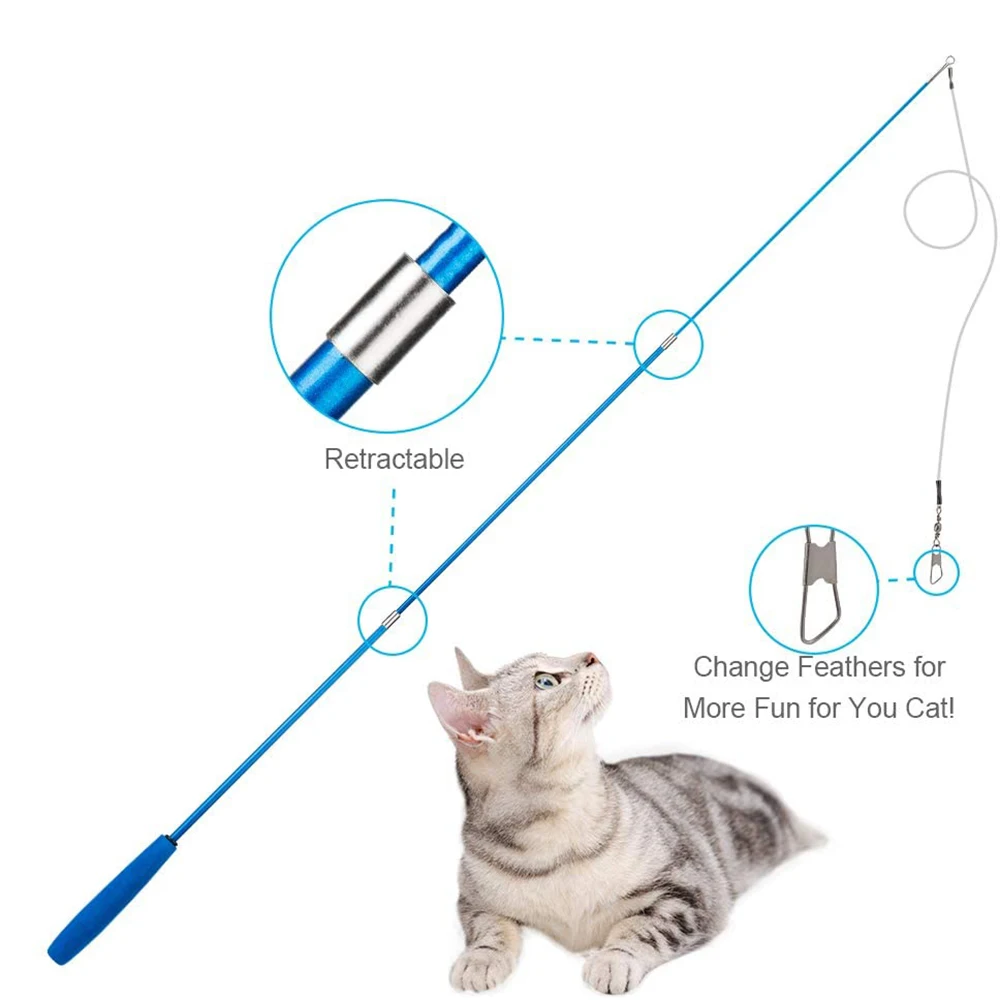 Интересная сменная детская игрушка для кошек набор смешных сменный червь