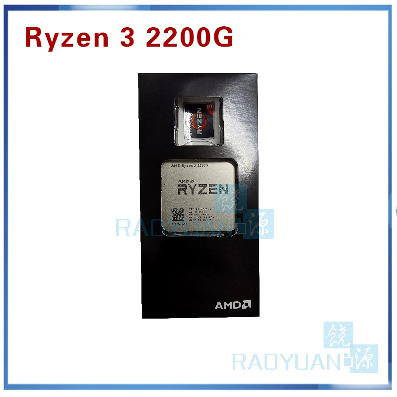 Процессор AMD Ryzen 3 2200G R3 2200G 3,5 GHz Quad-Core Quad-Thread cpu Процессор YD2200C5M4MFB Socket AM4