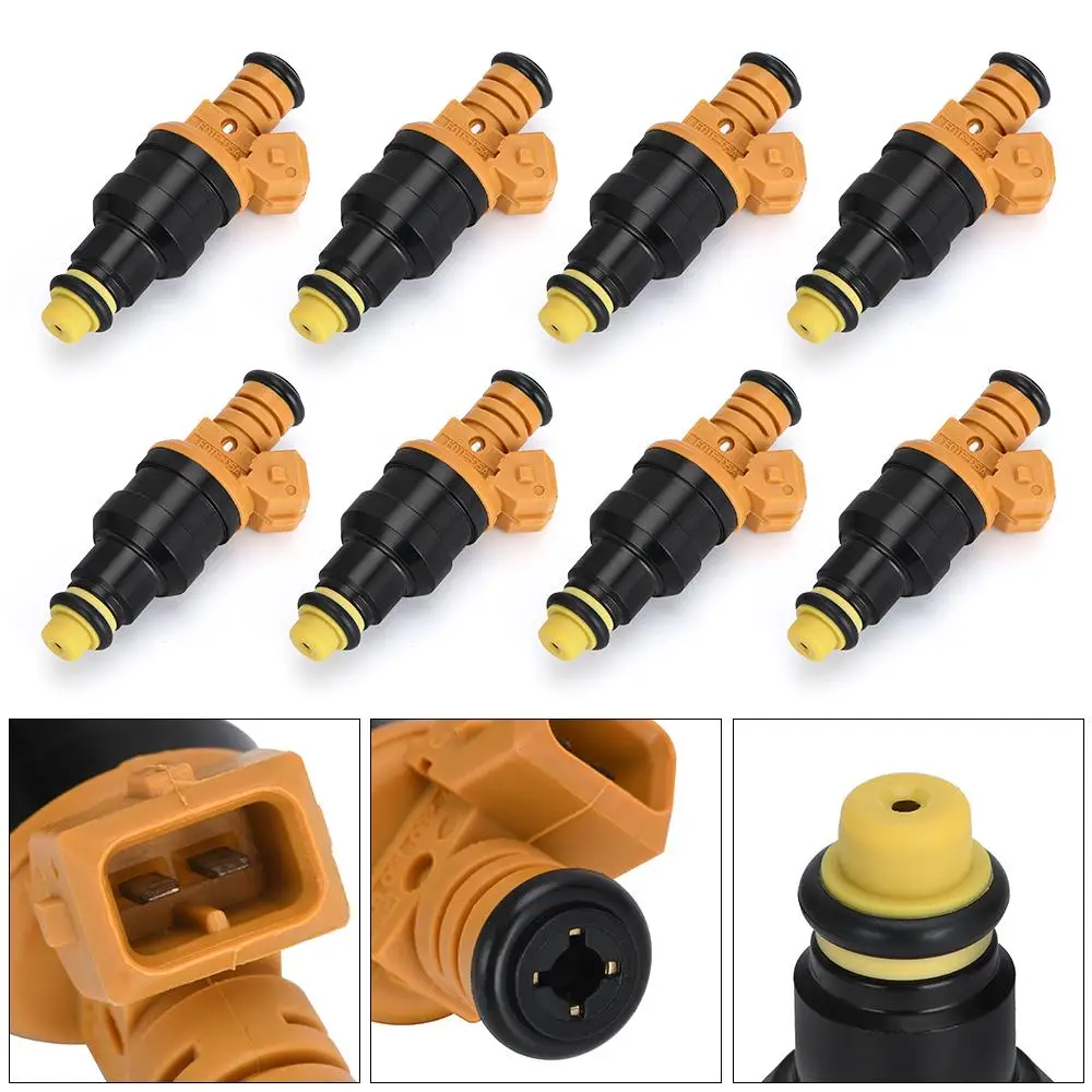 8 шт топливный инжектор с потоком 0280150943 для Ford 4.6L 5.0L 5.4L 5.8L Mustang Lincoln Mercury 0280150718 EV1 -