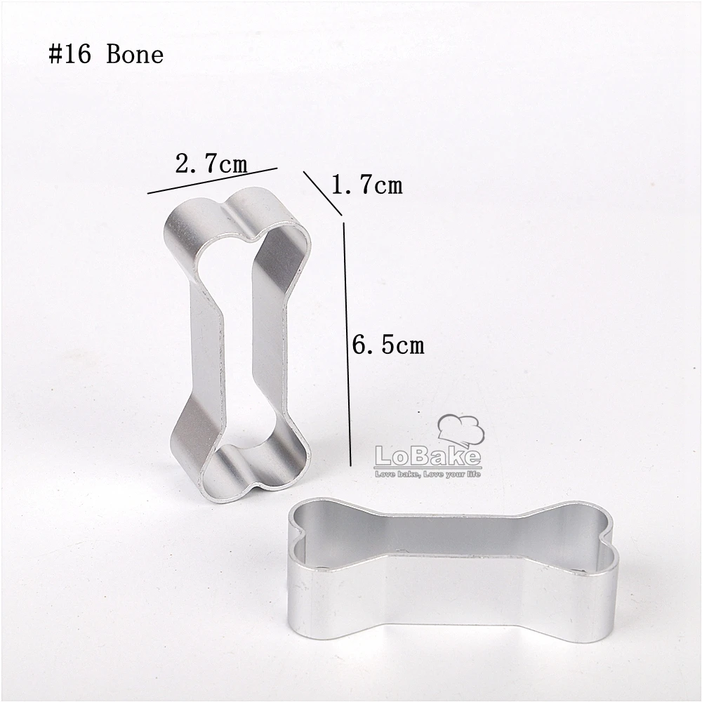 (10 шт./лот) Совершенно новые формы костей для собак из алюминиевого сплава печенье