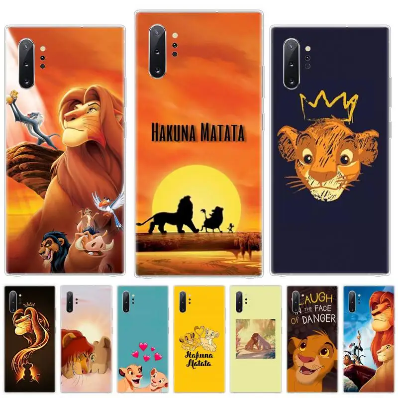 Чехол для телефона lion king Simba мягкий чехол Xiaomi Redmi note 2 3 4x5 5a 6 7 8 8T pro mi9|Чехлы-накладки|