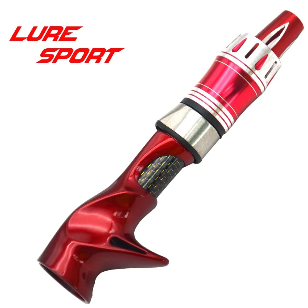 LURESPORT 2 шт. красная краска 16 ACS катушка сиденье алюминиевая крышка гайка стержень