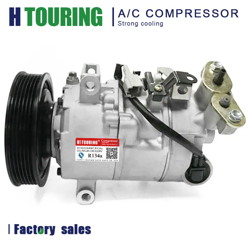 Компрессор кондиционера AC A/C для Renault MEGANE CC EZ09 EZ1G EZ0D EZ0U EZ1U EZ00 1 5 6 8200939386 447150-0020 DCP23030 |