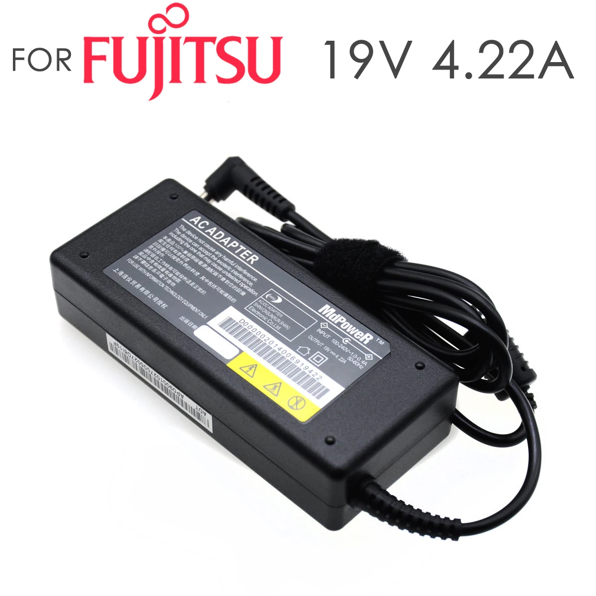 

For Fujitsu Siemens Amilo A1600 A1640 A1645 A1650 A1667 A1840 A2200+ A6600 laptop power supply AC adapter charger 19V 4.22A 80W