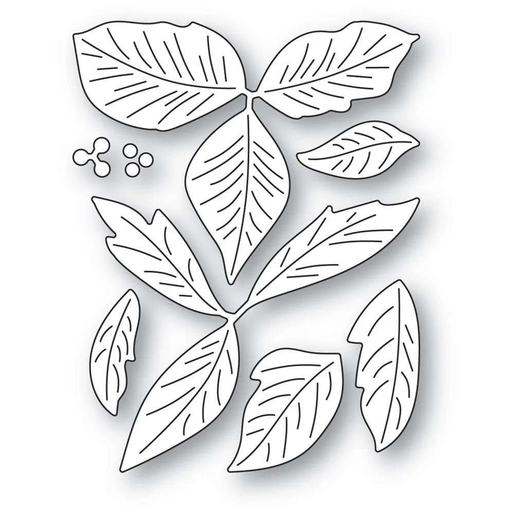 

Leaves Vintage Background Metal Cutting Dies New 2021 Diy Molds Scrapbooking Paper Making Crafts Template Handmade Decoration