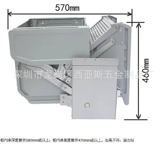 

Double-body hanging cabinet elevator large-capacity cabinet storage basket refrigerator top lifting basket