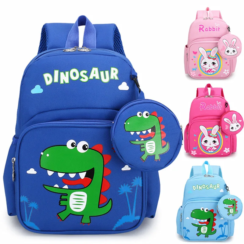 Детские сумки, милый рюкзак, мультяшная милая сумка для детского сада для девочек и мальчиков, Детская нейлоновая школьная сумка для малыше...