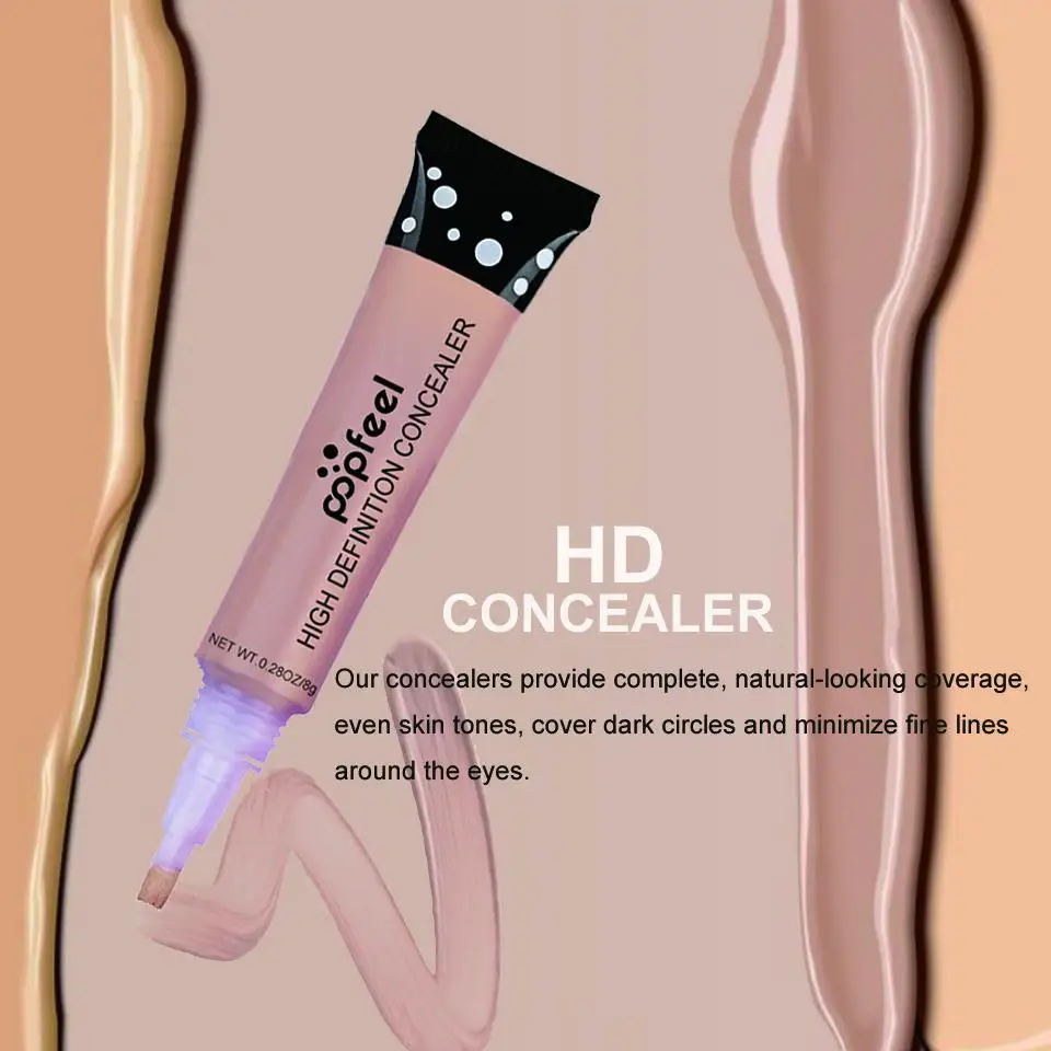 

Concealer Foundation Makeup for Cover Freckles Acne Marks Dark Circles