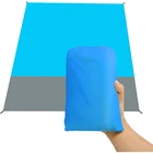 200x210 см водонепроницаемое одеяло для воды и пляжа, уличный портативный коврик для пикника, карманный напольный матрас для кемпинга, подушка для кемпинга