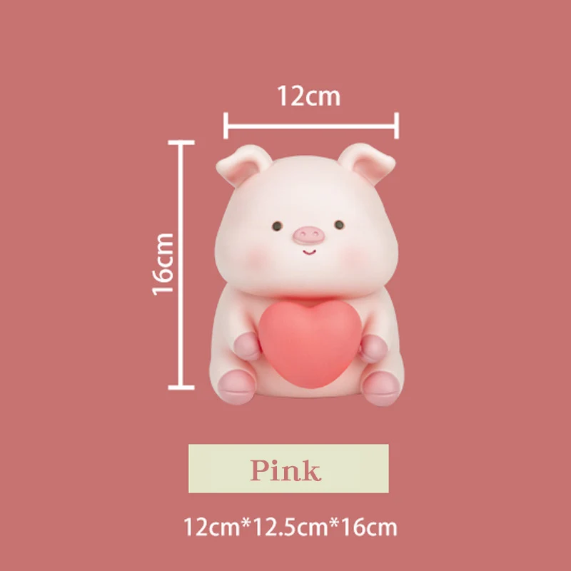 Kawaii Led любящее Копилка виниловые экономия денег коробка светится в темноте