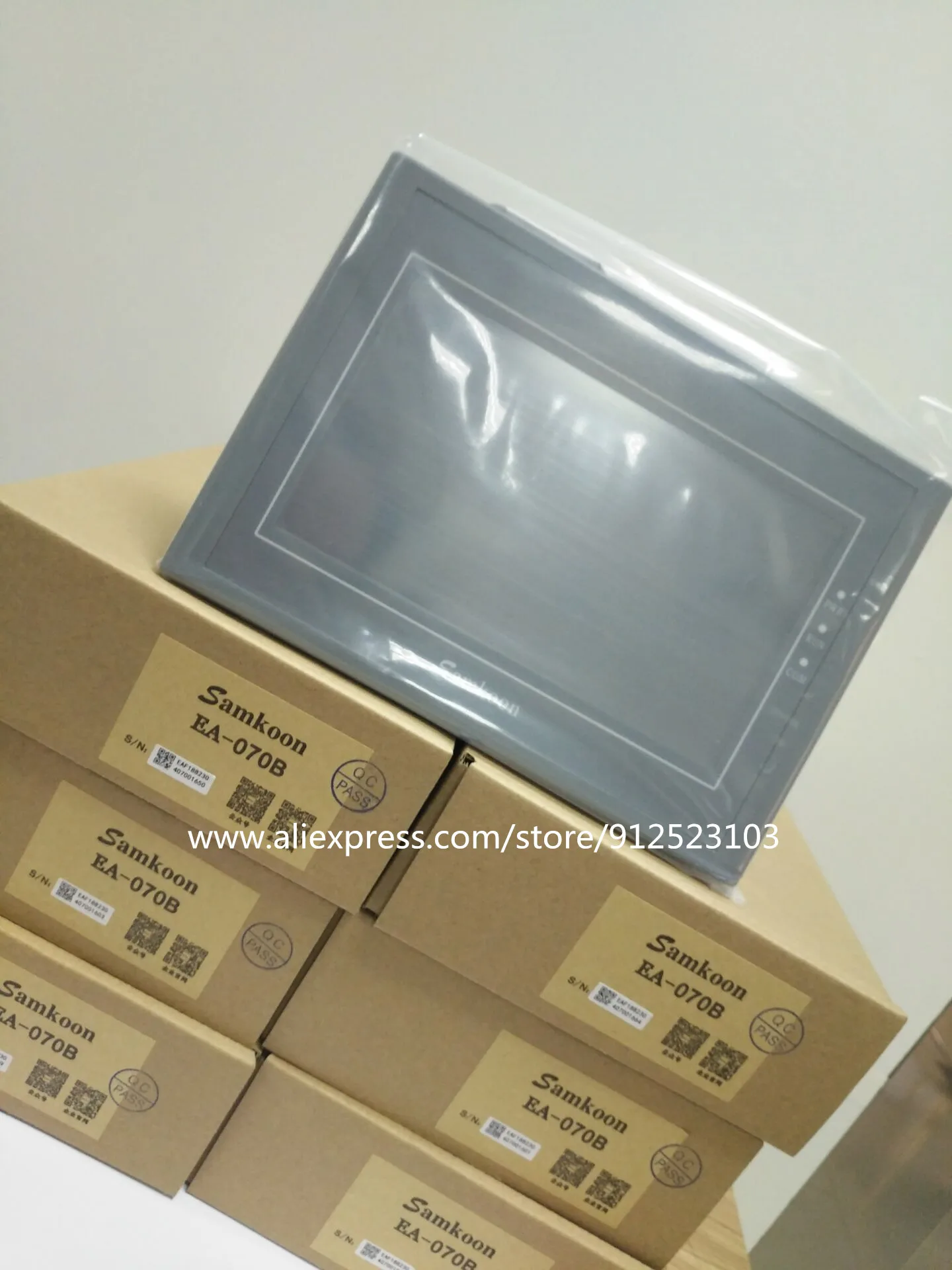 

Samkoon EA-070B HMI Touch Screen New 7 Inch 800*480 Human Machine Interface
