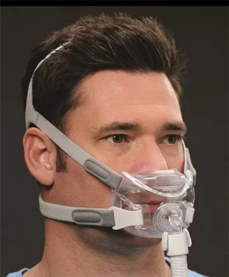

Cpap Mask View Full Face Mask with Three Size Cusions S/M/L and Headgear