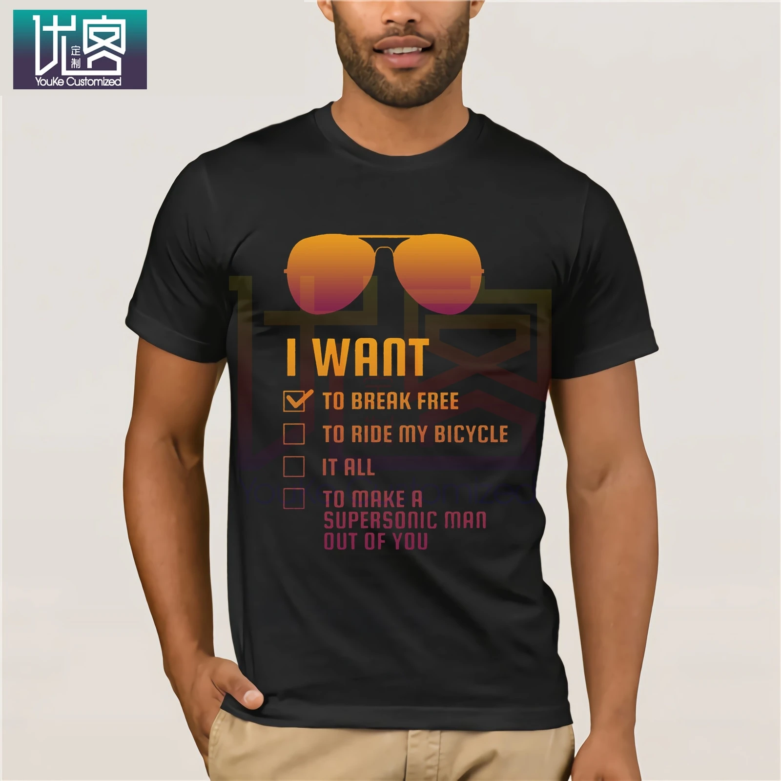 I Want To Break свободная футболка для мужчин футболки Queen Меркьюри Rock Band печатных