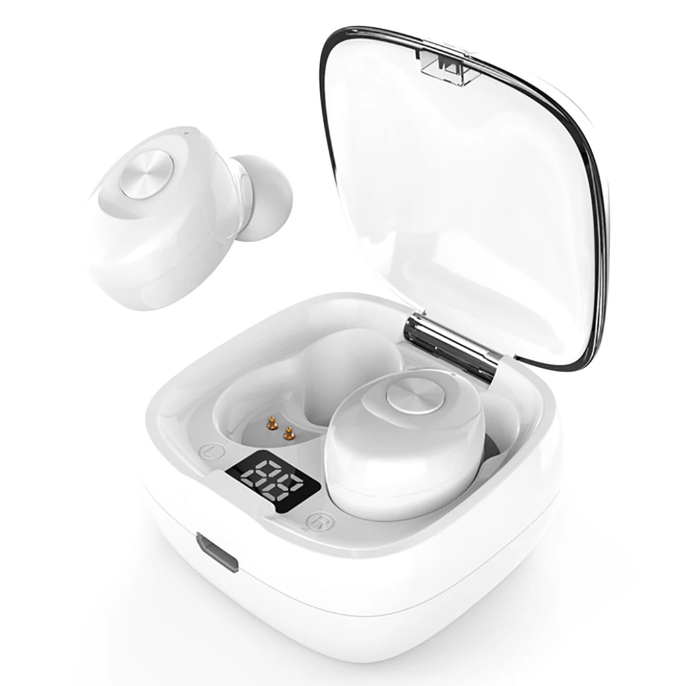 Bluetooth 5 0 наушники-вкладыши TWS с Беспроводной наушники светодиодный Дисплей