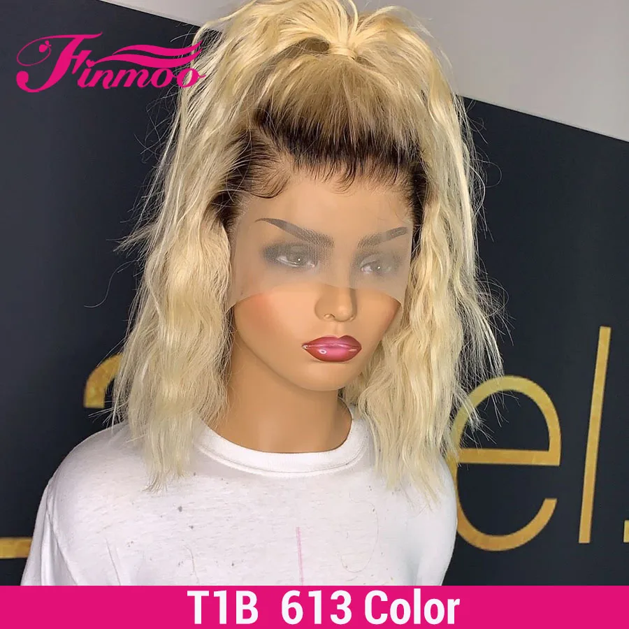 Глубокая волна парик Мёд блондинка Синтетические волосы на кружеве парики из