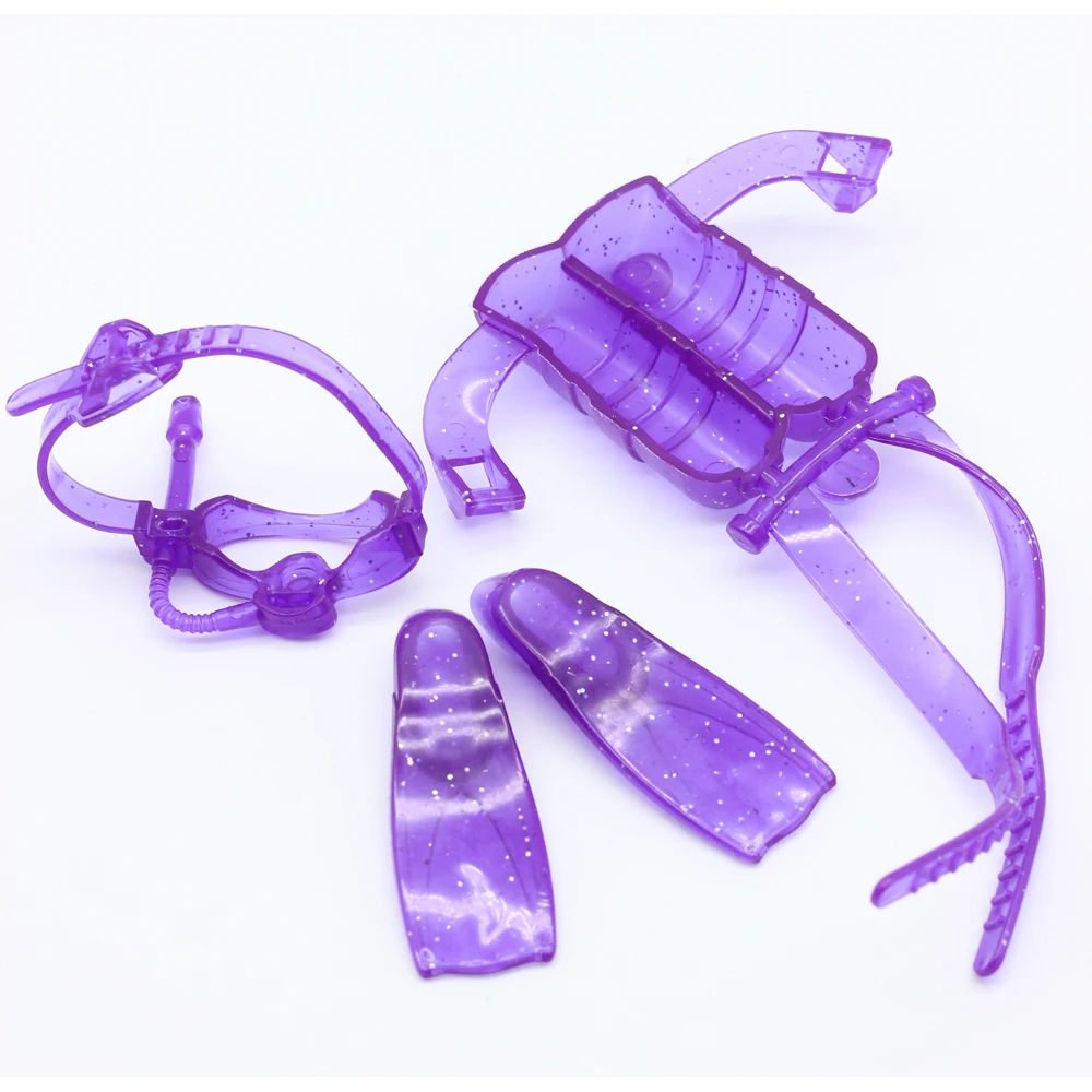 Аксессуары для подводного снаряжения кукол 3 шт. кислородный резервуар