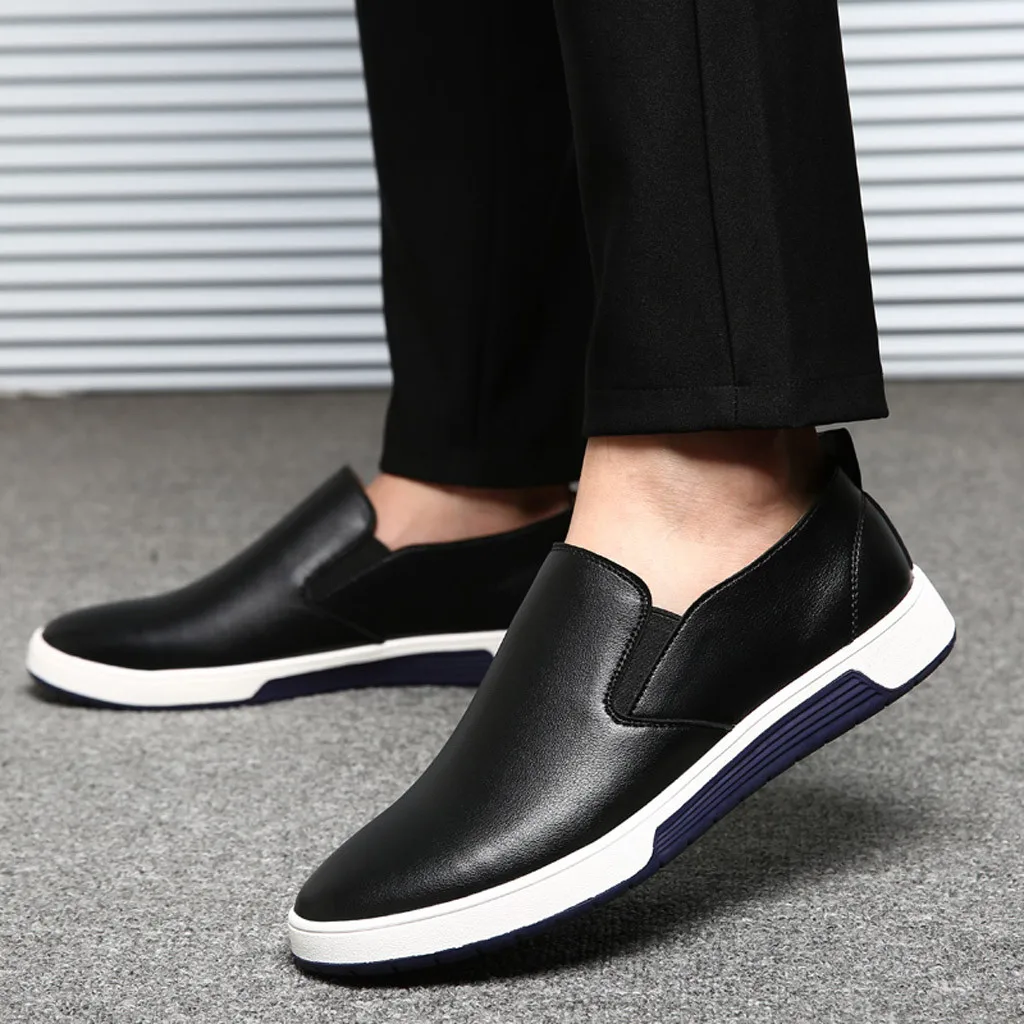 

Men Casual Shoes Luxury Brand Nice Mens Loafers Moccasins Breathable Slip On Black Driving Shoes Plus Size 37-58 Apr11