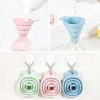 Многофункциональные складные круглые и квадратные воронки из силикагеля, аксессуары для алмазной вышивки, инструменты для вышивки картин со стразами