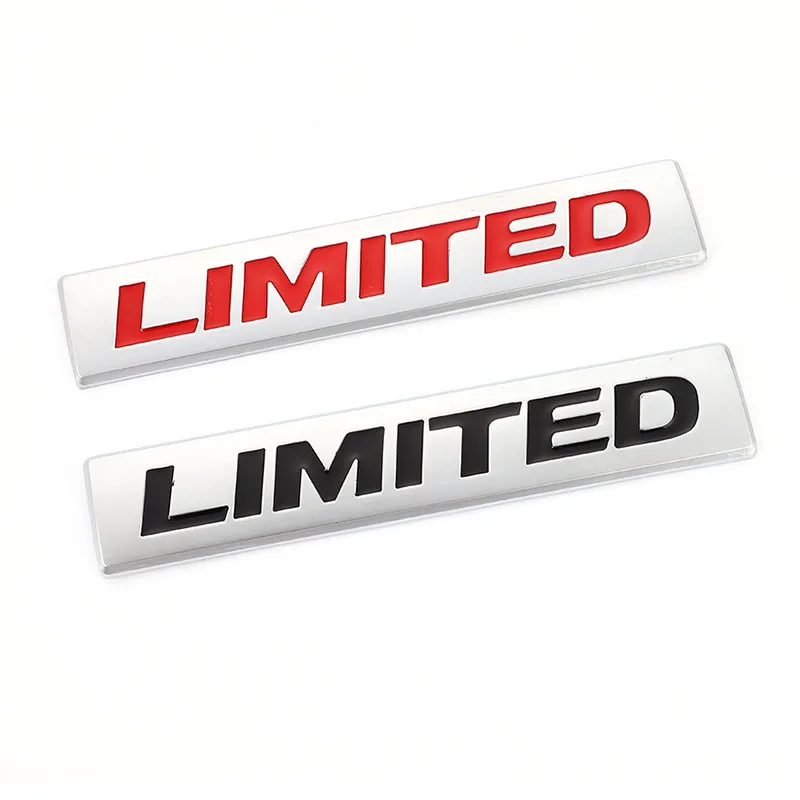 

3D Metal Car Stickers Limited Emblem Badge Decals for BMW Audi Honda Opel Lada Toyota Chevrolet Hyundai Jeep KIA VW Ford Focus