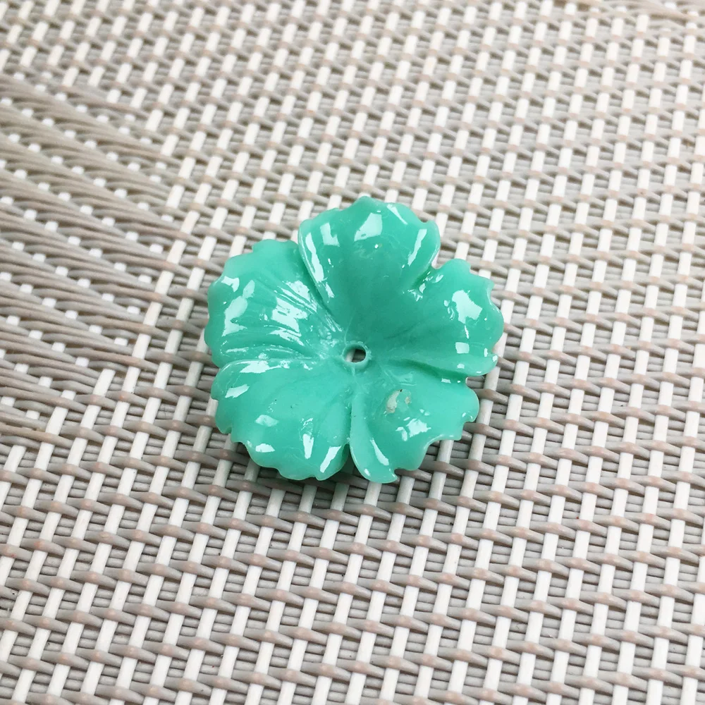 Искусственные коралловые гравировочные бусины в виде цветов | Украшения и