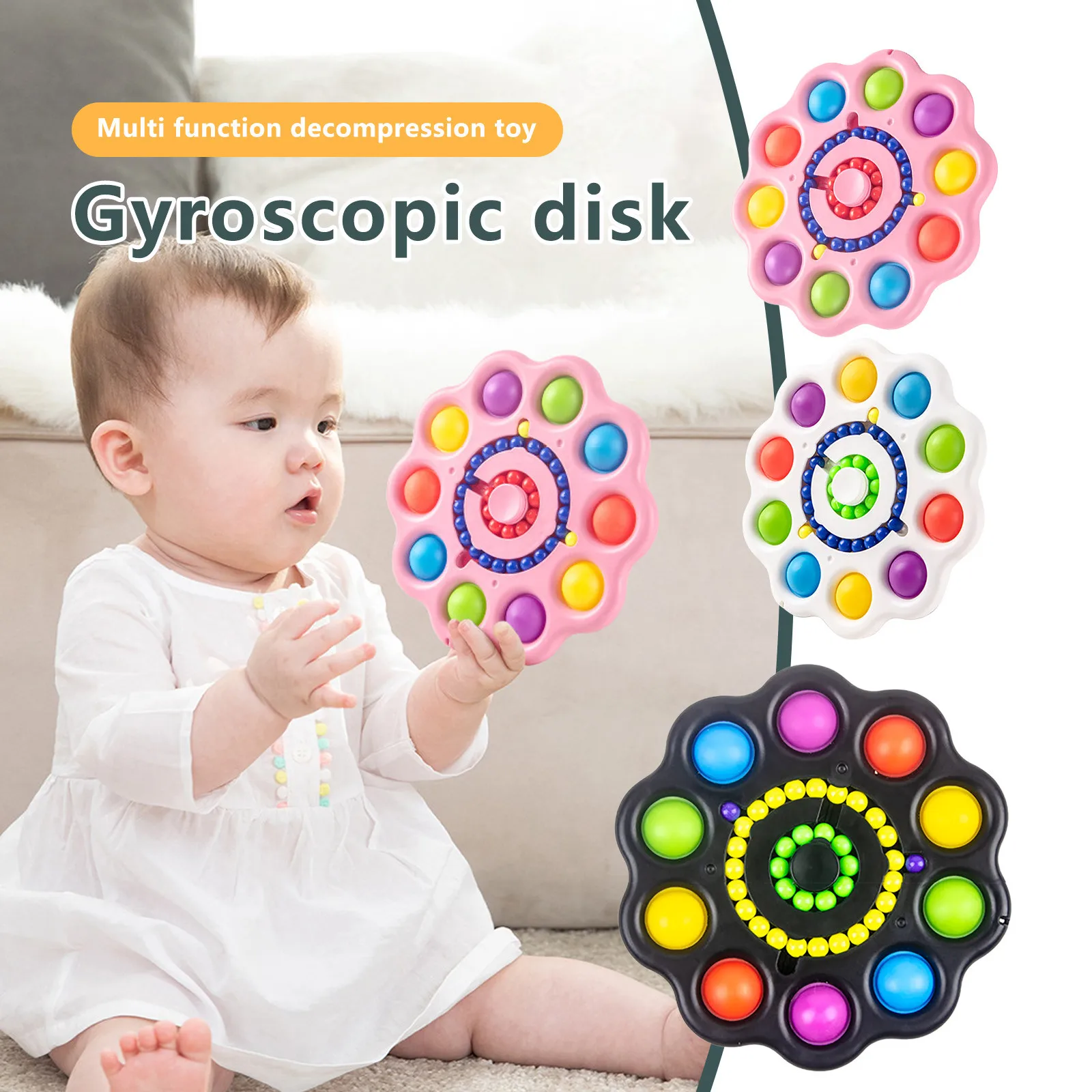 

Игрушка-антистресс для детей и взрослых, с пузырьками