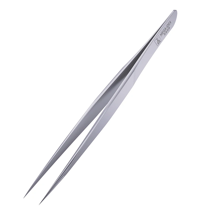 

Qianli Mega-idea Stainless Steel Tweezers 0.15mm High Hardness Phone Flying Repair Tool 00-SA SS-SA 7-SA Straight/Curved Forceps