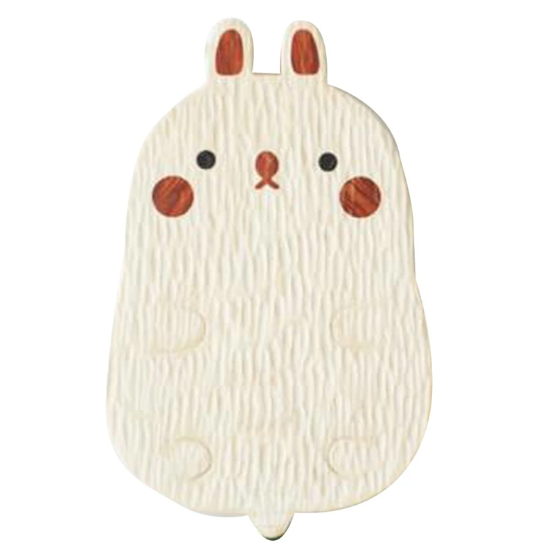 

Cartoon Japanese Dim Sum Plate Wooden Plate Kid's Dinner Plate Decorative Plate Chopping Board