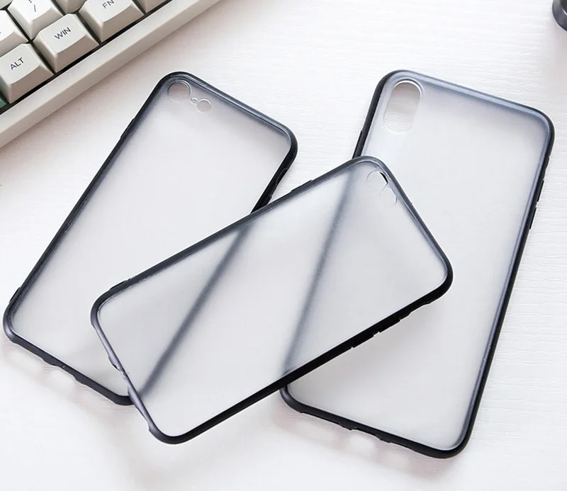 Роскошный прозрачный матовый мягкий чехол из ТПУ для мобильного телефона INFINIX S4