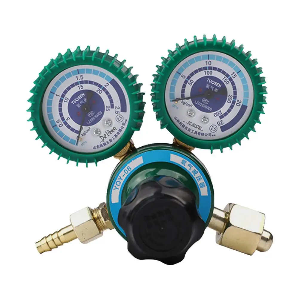 

Shockproof Oxygen Pressure Reducing Valve Easy Operation Gauge Gas Meter Welding Regulator Gauge Mini Pressure Relief Gauge Tool