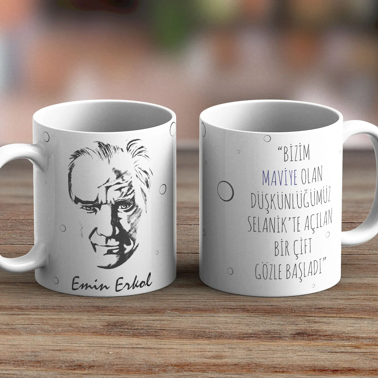 

Personalized Ataturk Themed Mug Cup