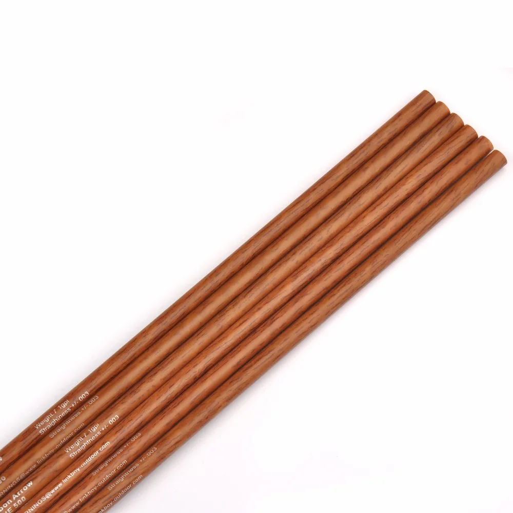 Стрелы Linkboy из дерева для стрельбы лука чистый карбоновый стержень стрелы 300 340 400