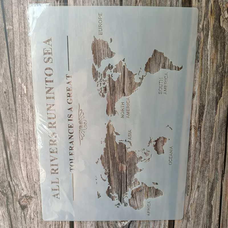 Трафарет формата A4 для рисования по дереву ткани стен фотографий | Канцтовары