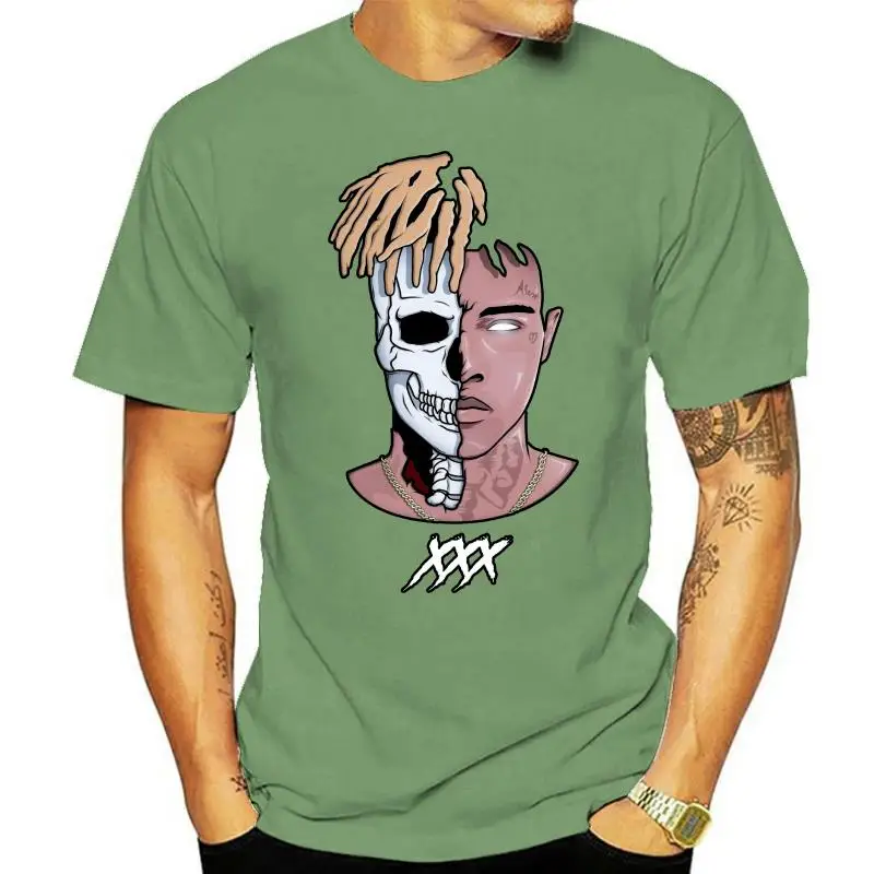 

T-Shirt 2022 Fashion Men Hot Sale Men T Shirt Fashion Xxxtentacion Dead And Alive Revenge Bad Vibes Forever T Shirt