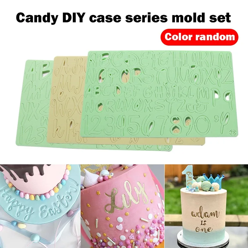 Новый торт инструмент арабский капитал/алфавитном порядке тисненый номер резная