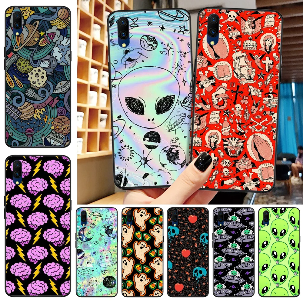 Чехол для телефона Viviana Alien ghost VIVO X23 Magic X21 20 30 X21UD X20 21 9S 9 Plus X play 6 | Мобильные телефоны