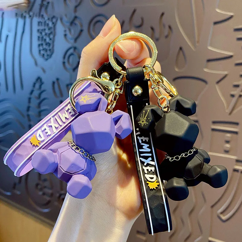 Брелок для ключей с изображением кролика животного