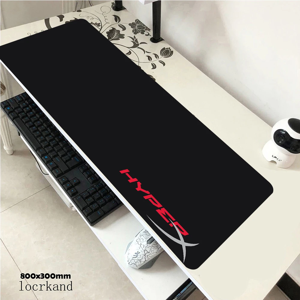 

Mouse Pad HyperX Large Gamer XXL Keyboard Desk Mouse Mat 800x300mm Carpet Rubber Tapis Souris Gaming Notbook For CSGO Mousepad.