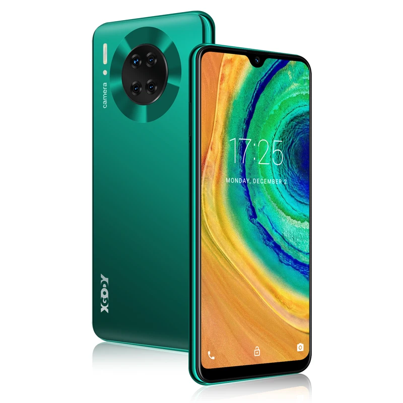 XGODY mate 30 4G смартфон Android 9,0 6,2" экран капли 3G 32G MTK6737 четырехъядерный 8 Мп 2850 мАч разблокировка лица ID мобильный телефон