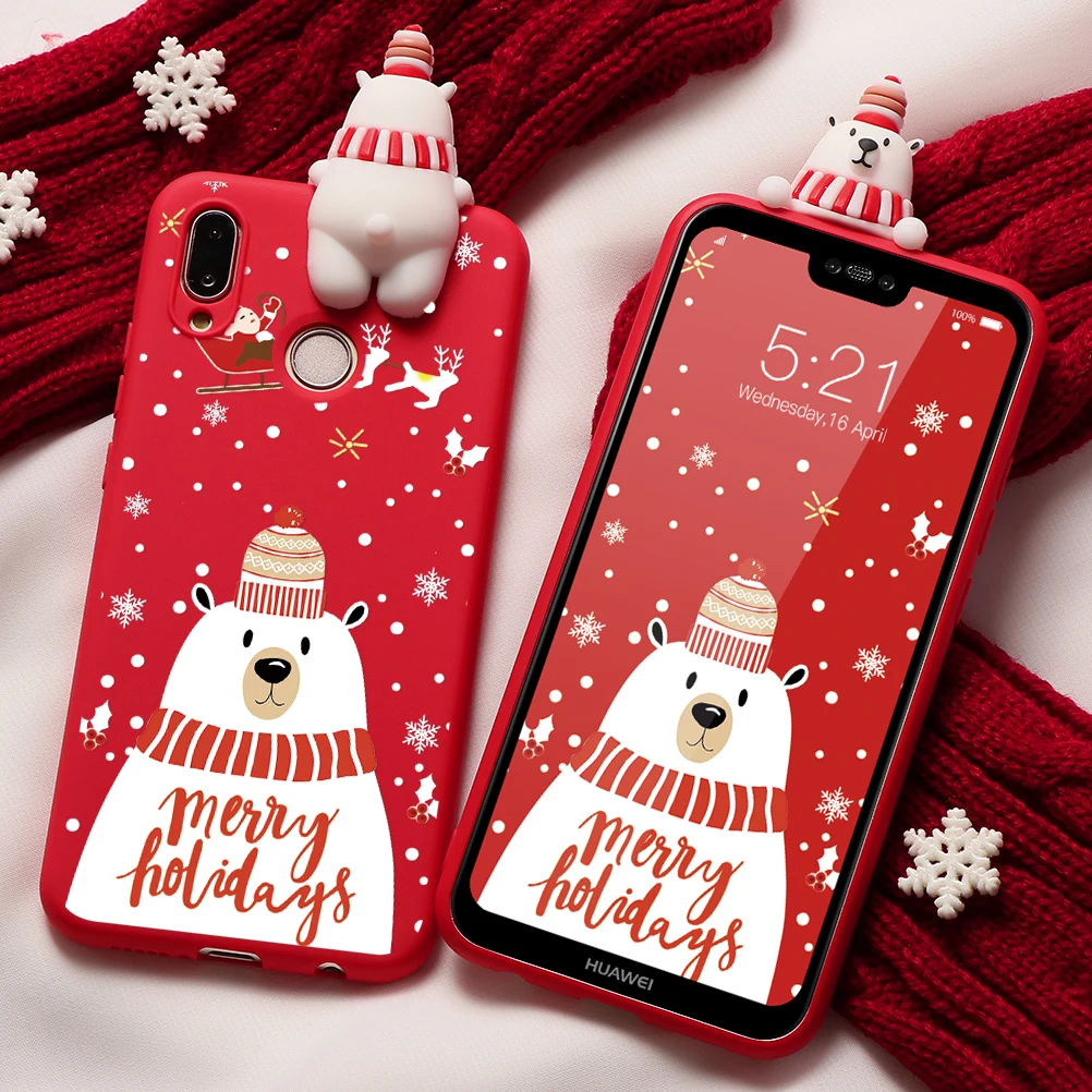 Чехол с милыми игрушками для huawei P20 P30 P10 P9 P8 Lite 2017 mate 10 20 30 Pro P Smart 2019 Nova 3 3i 5 чехол из