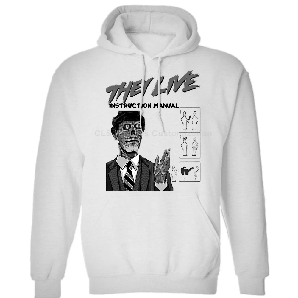 Они живы руководство Sci Fi фильм ужасов плакат Винтаж ретро унисекс Мужские