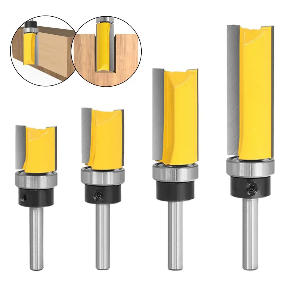 Концевая фреза с утопленной отделкой хвостовик 1/4 дюйма/6 мм