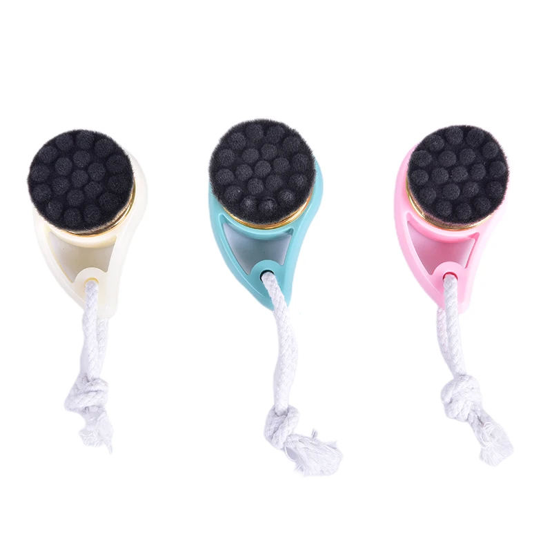 Щетка для лица из мягкого волокна очистки пор уход за лицом Массажер мытья кисти