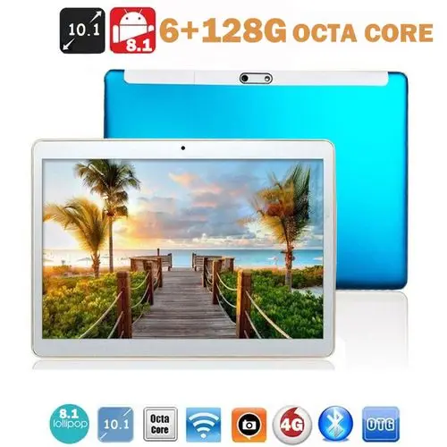 2021  10, 1  2.5D IPS tablet PC 6    128    Android 9, 0 Octa Core Google Play  GPS 4G