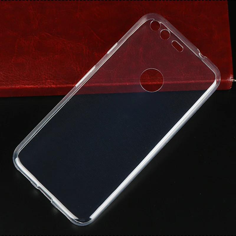 Прозрачный чехол с полным покрытием для Google Pixel & XL силиконовый прозрачный мягкий