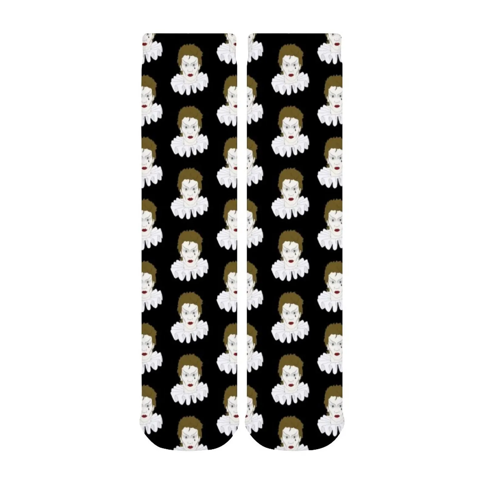 

Clown Socks Teen Design Stockings Large Chemical Fiber Anti Skid Silly Street Socks