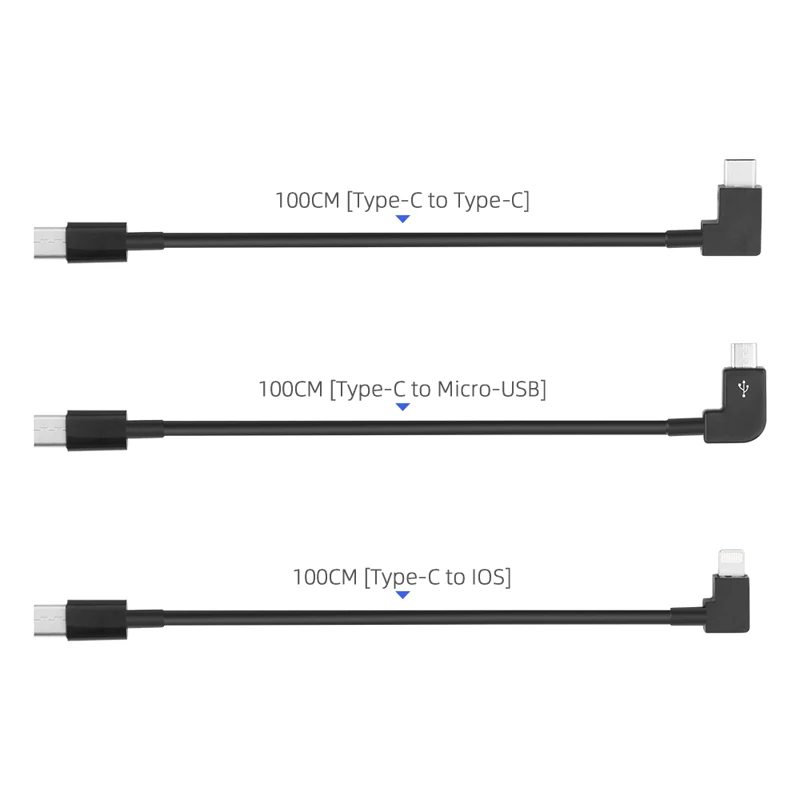 Кабель для передачи данных DJI FPV Goggles V2 кабель с Micro-USB Type-C телефонов и планшетов IOS -