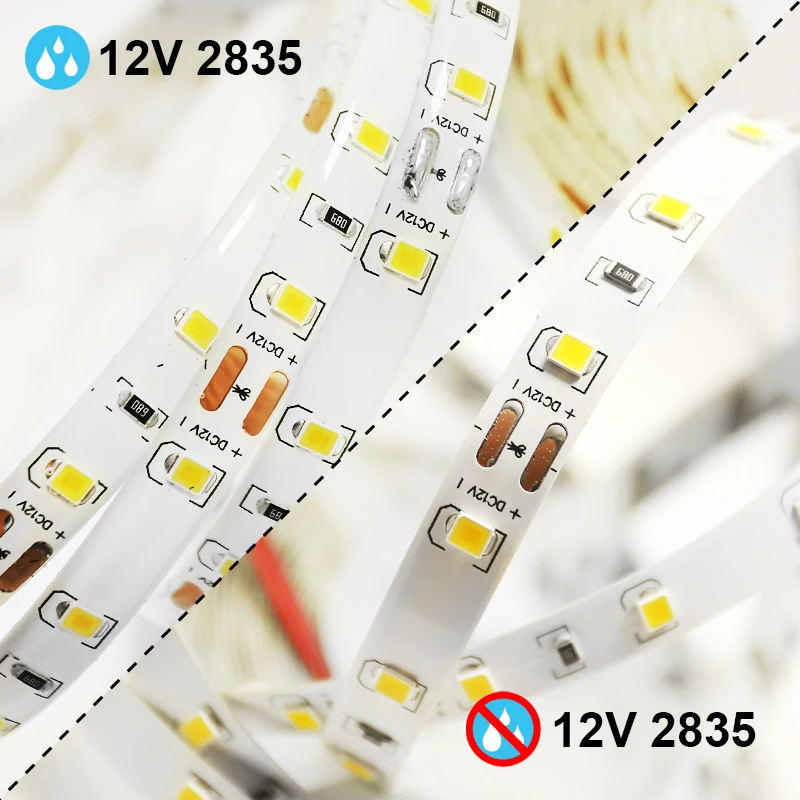 Светодиодная ленсветильник SMD2835/SMD5050 гибсветильник водонепроницаемая лампа 60